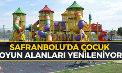 Safranbolu'da Çocuk Oyun Alanları Sil Baştan Yenileniyor