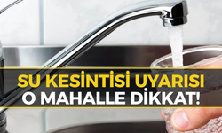 Safranbolu’da O Mahalleye Su Kesintisi Uyarısı