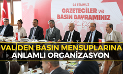 Zonguldak Valisi Osman Hacıbektaşoğlu Basın Mensuplarını Unutmadı