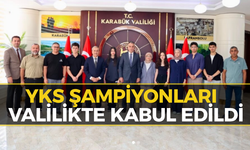 Karabük Valisi Çağatay'dan YKS Şampiyonlarına Kabul