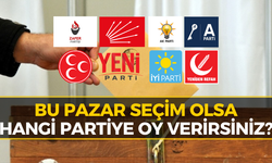 Son Seçim Anketinde Şaşırtan Tablo: O Parti Barajı Geçemedi!