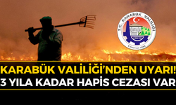 Karabük Valiliği Uyardı! Bu Hatanın Cezası 3 Yıla Kadar Hapis