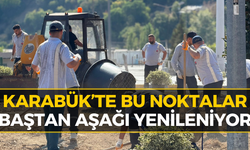 Karabük’te Dikkat Çeken Yenilik! O Alanlar Yenileniyor