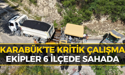 Karabük’te Çalışmaların Adresi Belli Oldu! 49 Personel ve 24 İş Makinesi...