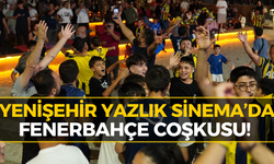 Yenişehir Yazlık Sinema Doldu Taştı! Karabük’te Fenerbahçe Coşkusu
