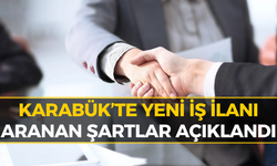 Karabük’te İş Arayanlar Bu Habere Bakmadan Geçmeyin!