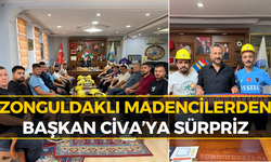 Madencilerden Eskipazar Belediye Başkanı Serkan Civa’ya Ziyaret