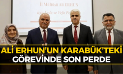 Müftü Ali Erhun Karabük’e Veda Etti
