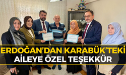 Karabük’te Ev Ziyaretinde Cumhurbaşkanı Erdoğan Sürprizi