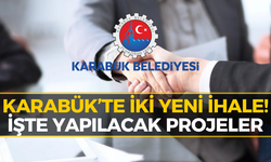 Karabük’te İki İhale Birden! Projelerin Tarihleri Belli Oldu