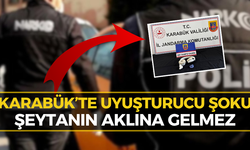 Karabük’te Şoke Eden Uyuşturucu Yöntemi! Bakın Nereye Gizlemişler