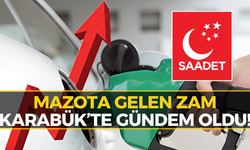 Karabük’te Akaryakıt Zammına Tepki: “Fatura Millete Kesiliyor”