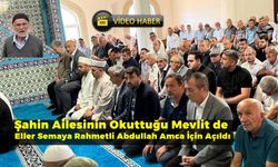 Eller Semaya Rahmetli Abdullah Şahin İçin Açıldı