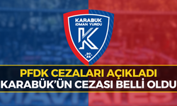 Karabük'ün Cezası Belli Oldu!