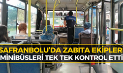 Safranbolu Belediyesi'nden Minibüslerde Sıkı Denetim