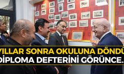 TBMM 27. Başkanı Kahraman Karabük’te Eski Okuluna Döndü