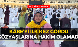 Büşra’nın Kâbe’yi İlk Gördüğü An: Gözyaşlarını Tutamadı