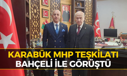 MHP Karabük İl Başkanı Gedikoğlu’ndan Bahçeli’ye Ziyaret