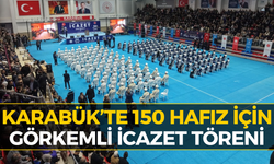 Karabük’te Manevi Buluşma! 150 Hafız İçin Tören