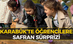 Karabük’te Ders Zili Bu Kez Safran Bahçesinde Çaldı