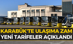 Karabük'te Minibüs ve Otobüslere Zam Geldi