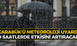 Karabük’e Meteoroloji’den Dikkat Çeken Uyarı! O Saatlere Dikkat