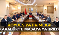 Karabük'te Vali Çağatay Başkanlığında Köyler İçin Toplandılar