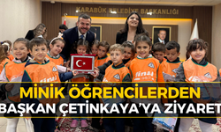 Karabük’te Miniklerin Belediye Ziyaretinde Dikkat Çeken Anlar