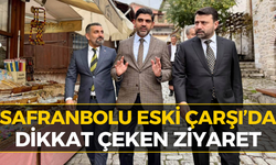 AK Parti Heyeti Safranbolu Çarşısında Esnafla Buluştu