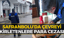 Safranbolu’da Yere İzmarit Atanlara Ceza Kesildi