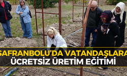 Safranbolu’da Ücretsiz Tarım Eğitimleri Devam Ediyor