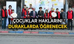 Karabük'te Çocuk Hakları Durakta Anlatılıyor