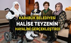 Halise Teyzenin 20 Yıllık Hayali Gerçek Oldu