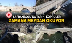 Safranbolu'da 10 Tescilli Köprüde Restorasyon Çalışması