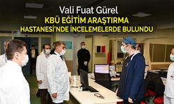Vali Gürel'den Hastane Denetimi