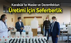 Kimya Öğretmenleri Maske ve Dezenfektan Üretiyor