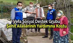 Safranbolu'da Vefa Sosyal Destek Grubu Görev Başında