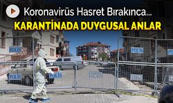 Karantinadaki Evladı ve Torunlarıyla Böyle Hasret Giderdi