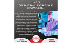 Halk Sağlığı Laboratuvarı Hizmete Girdi