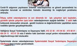 Sosyal Yardımlaşma ve Dayanışma Vakfı Müracaatlarıyla İlgi Önemli Duyuru