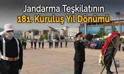 Jandarma Kuruluş Yıl Dönümünü Törenle Kutladı