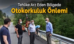 Kayak Merkezi Yoluna "Otokorkuluk" Çalışması