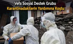 Karantina Bölgesine Gıda Yardımı