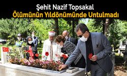 Şehit Polis Memuru Topsakal İçin Anma Töreni Düzenlendi