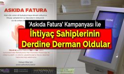 Askıda Fatura Kampanyasında 20 Bin Liralık Fatura Ödendi