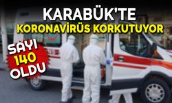 Karabük'te Pozitif Vaka Sayısı 140 Oldu