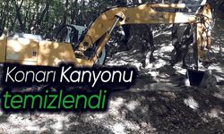 Konarı Kanyonu temizlendi