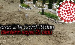 Karabük’te Covid-19’dan ölenlerin sayısı 21 oldu