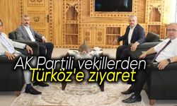 AK Partili vekillerden Türköz'e ziyaret