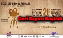 21. Ulus rası Altın Safran Belgesel Film Yarışması İçin Geri Sayım Başladı